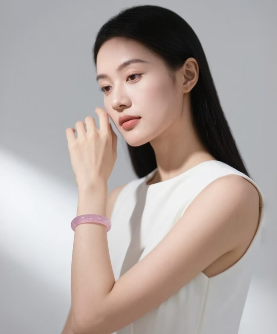 Pink Chalcedony Bracelet - Image 2